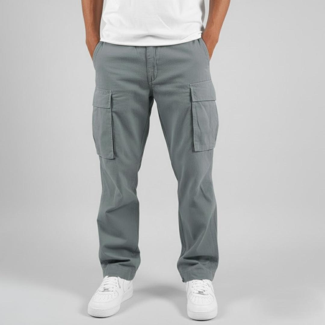 Dafydd | Loose Fit Cargo Trousers