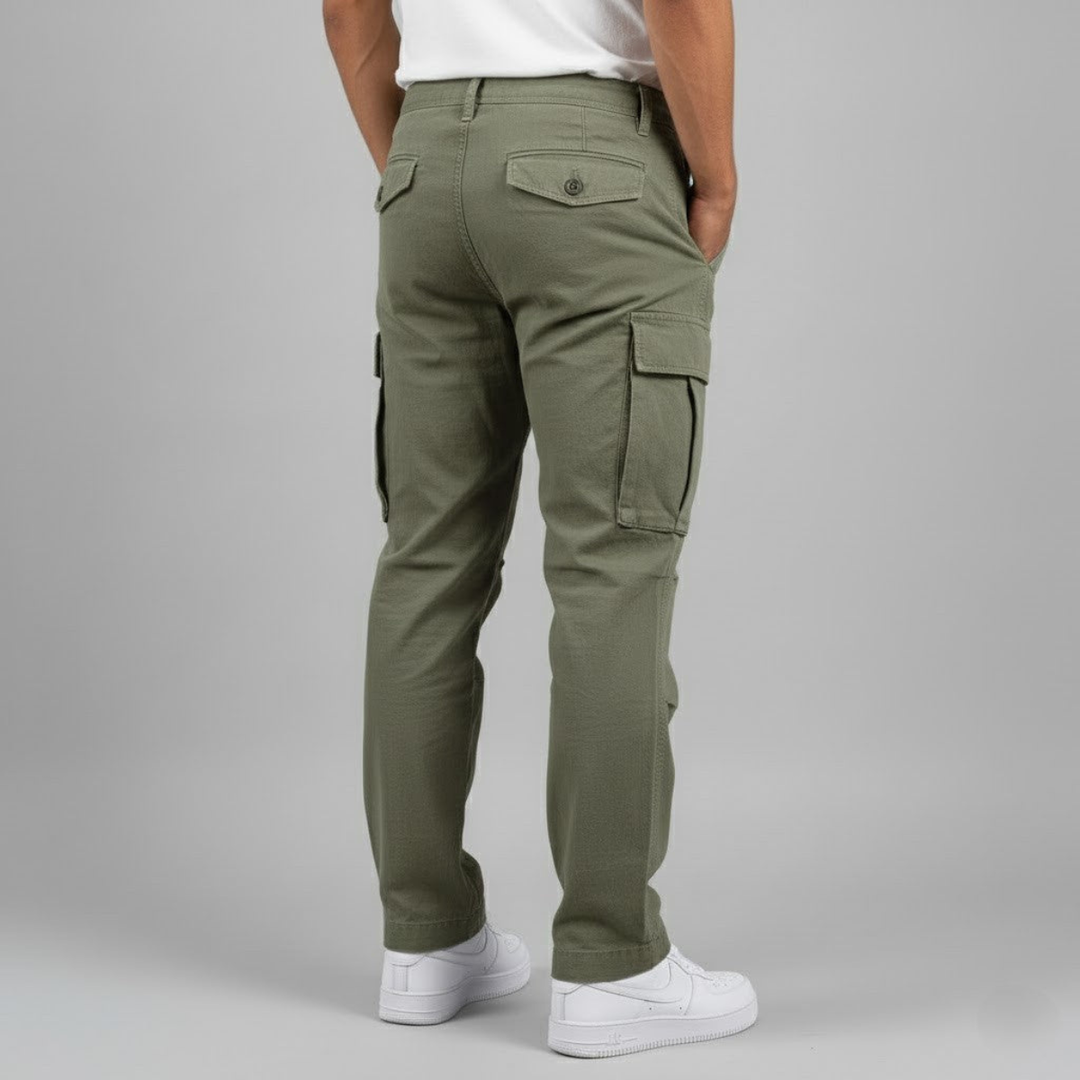 Dafydd | Loose Fit Cargo Trousers
