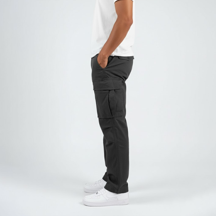 Dafydd | Loose Fit Cargo Trousers