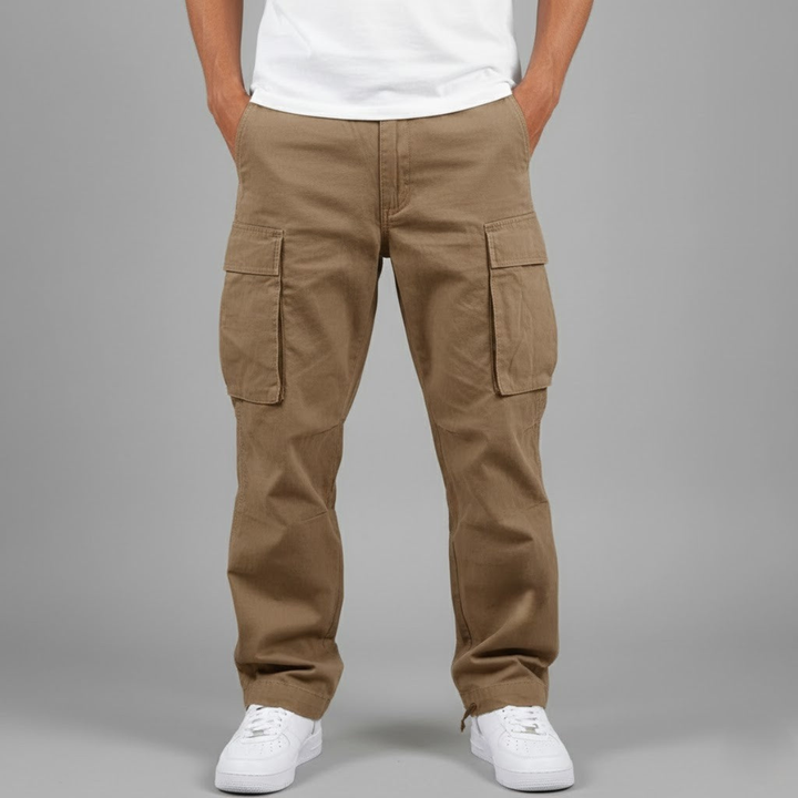 Dafydd | Loose Fit Cargo Trousers
