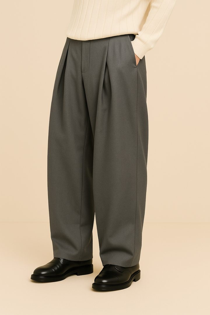 Nathaniel | Wide-Leg Smart Casual Trousers