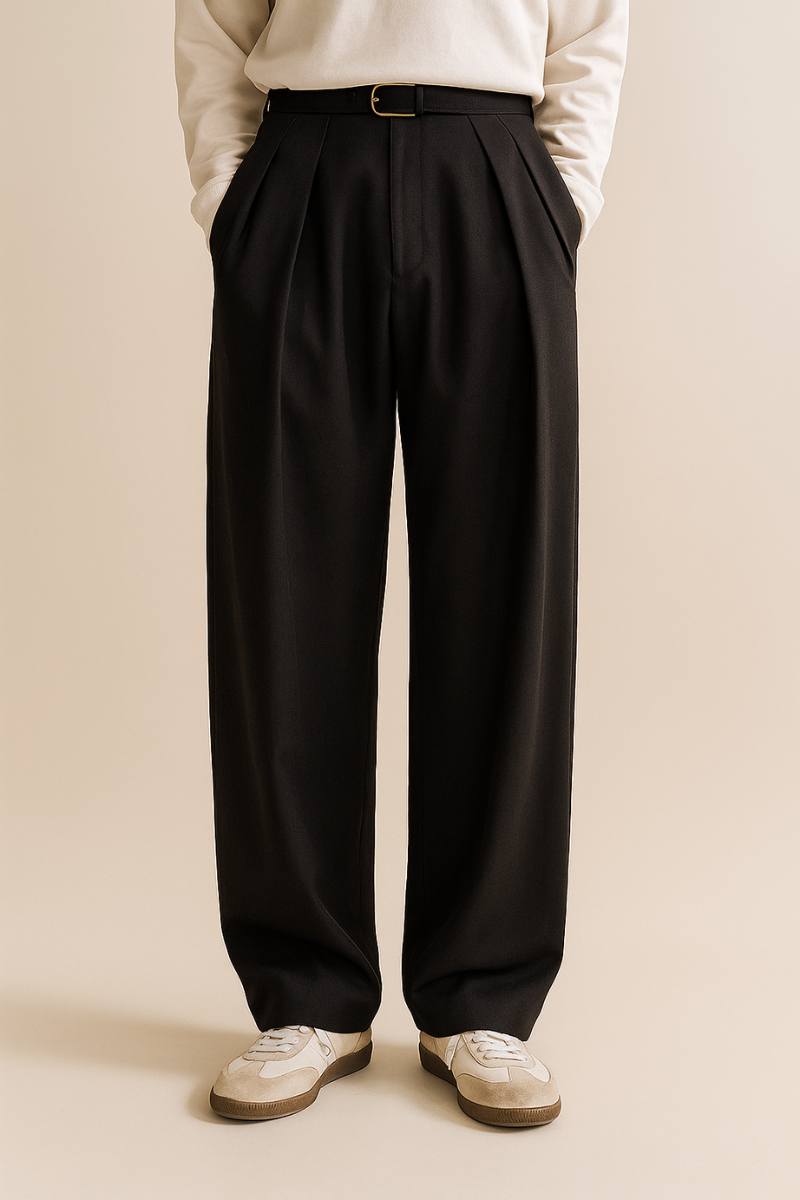Nathaniel | Wide-Leg Smart Casual Trousers
