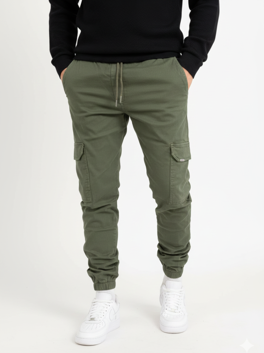 Lachlan | Multi-Pocket Utility Cargo Trousers