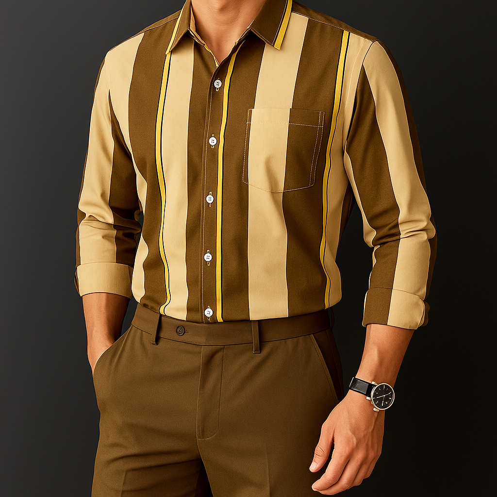 Simon | Men's Classic Refined Cotton Shirt