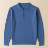 Premium Cashmere Polo | Luxurious Comfort, Timeless Style