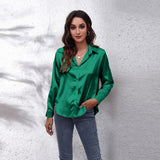 Satin Blouse Loose Fit | Luxurious Comfort, Timeless Elegance