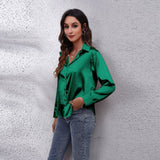 Satin Blouse Loose Fit | Luxurious Comfort, Timeless Elegance