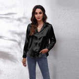 Satin Blouse Loose Fit | Luxurious Comfort, Timeless Elegance