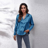 Satin Blouse Loose Fit | Luxurious Comfort, Timeless Elegance