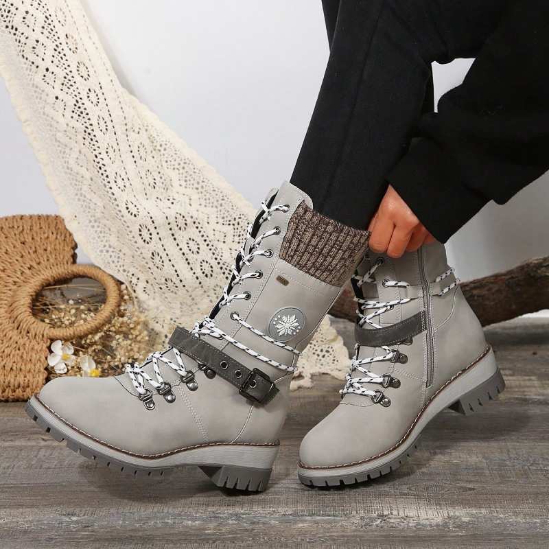 Catherine | Insulated High-Heel Winter Boots