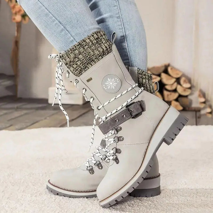 Catherine | Insulated High-Heel Winter Boots