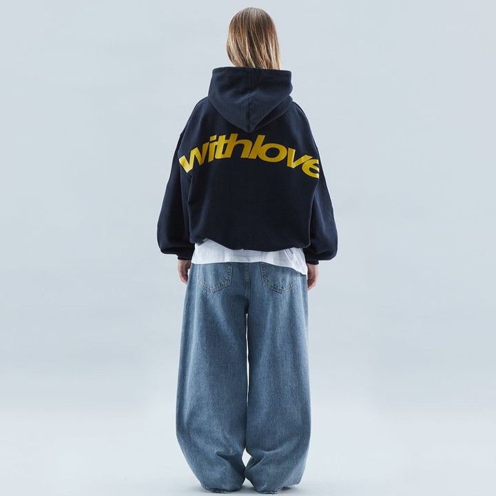 Ffion | Pullover Hoodie with Drawstring Hood