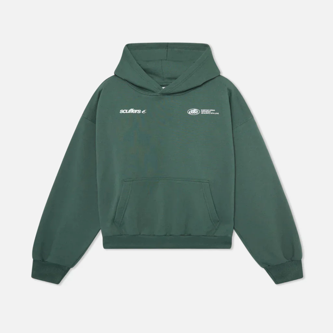 Ffion | Pullover Hoodie with Drawstring Hood