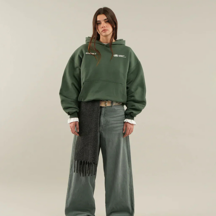 Ffion | Pullover Hoodie with Drawstring Hood