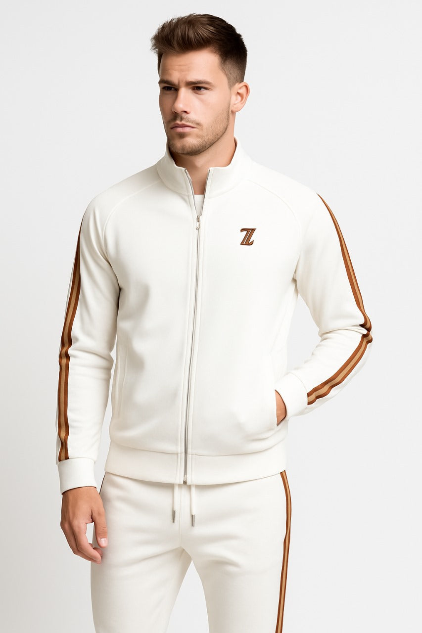 Ernest | Zip-Up Jacket and Drawstring Trousers Set