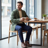 Men's Cotton Windbreaker Blazer | Versatile Style, All-Season Comfort