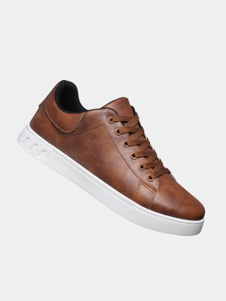 Men's Leather Trainers | Minimalist Comfortable Design