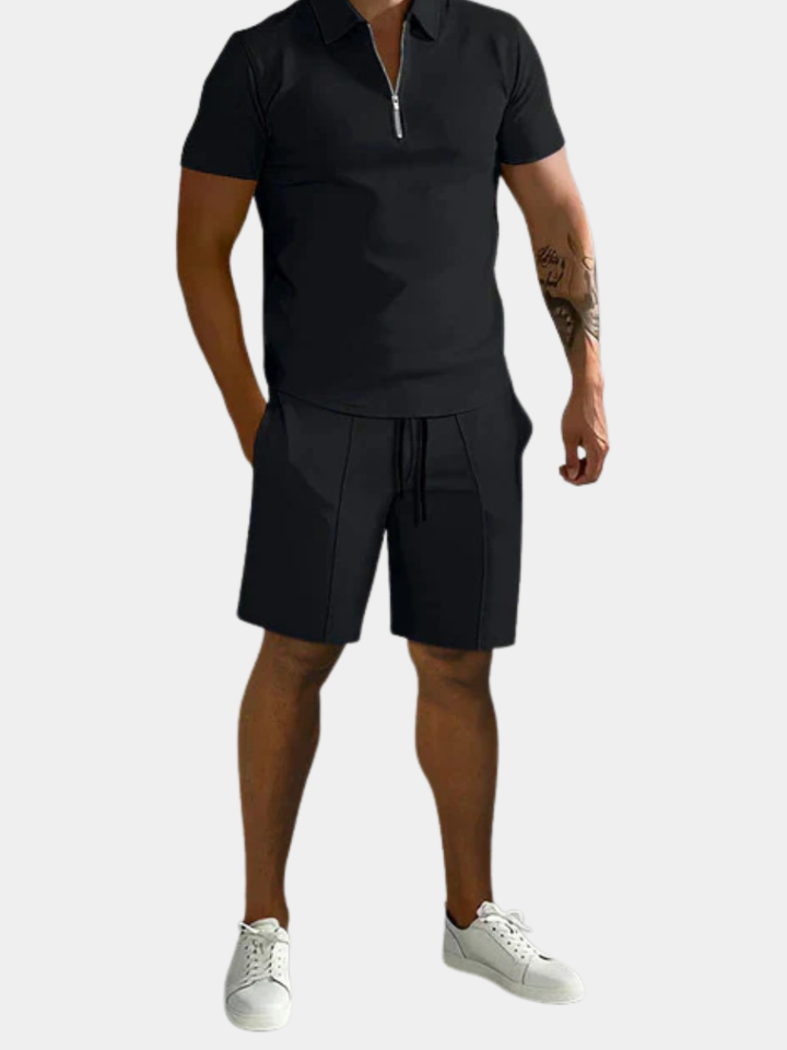 Men's Smart Polo Set | Coordinated Summer Set