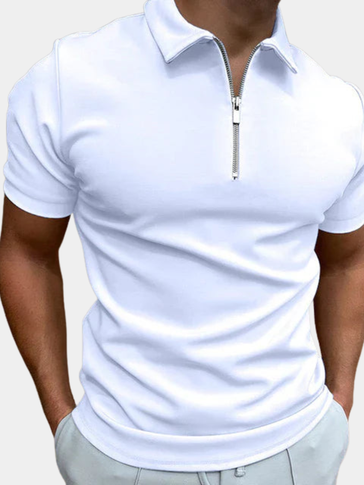 Men's Zip Polo | Versatile Casual Comfort