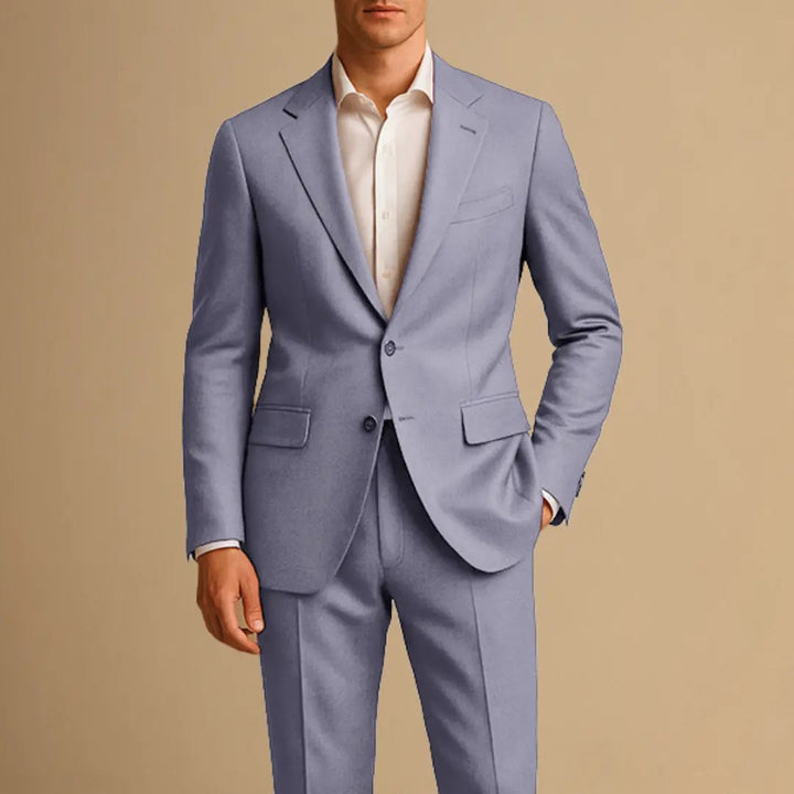 Men's Slim-Fit Single-Breasted Suit | Affordable Formal Wear