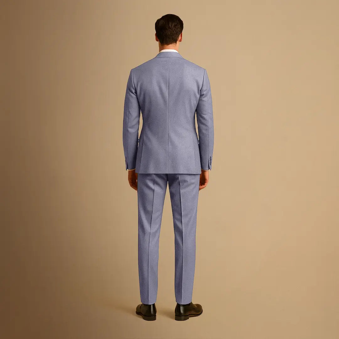 Men's Slim-Fit Single-Breasted Suit | Affordable Formal Wear
