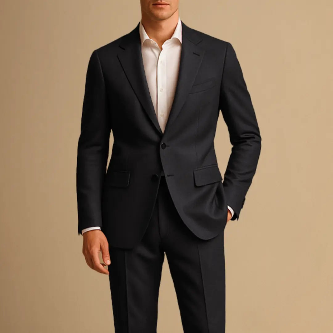 Men's Slim-Fit Single-Breasted Suit | Affordable Formal Wear