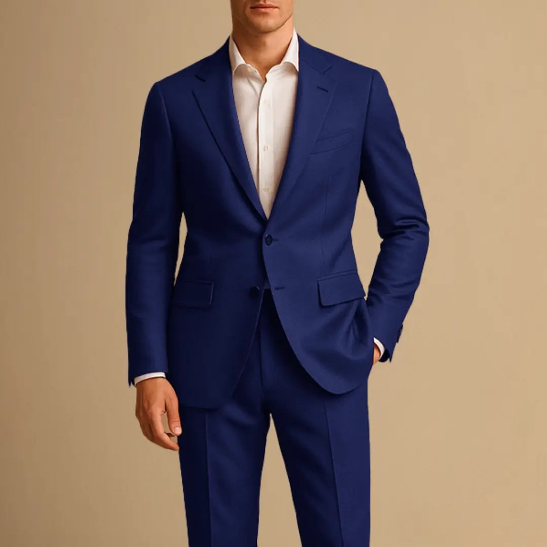 Men's Slim-Fit Single-Breasted Suit | Affordable Formal Wear
