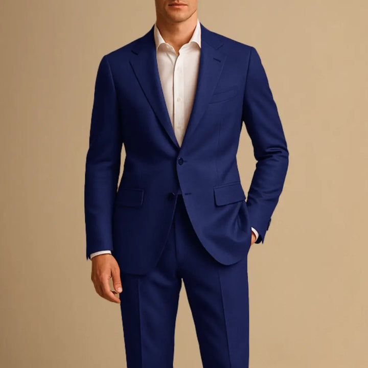 Men's Slim-Fit Single-Breasted Suit | Affordable Formal Wear