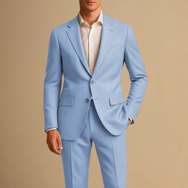 Men's Slim-Fit Single-Breasted Suit | Affordable Formal Wear