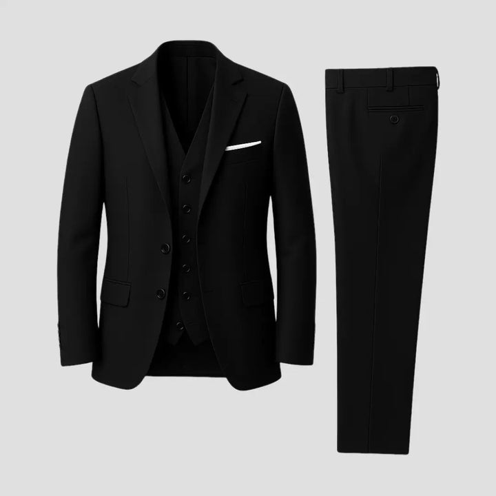 Men's Slim-Fit Three-Piece Suit | Elegant Occasion Set