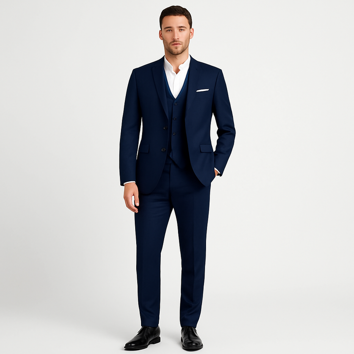 Men's Tailored Three-Piece Suit | Classic Occasion Wear