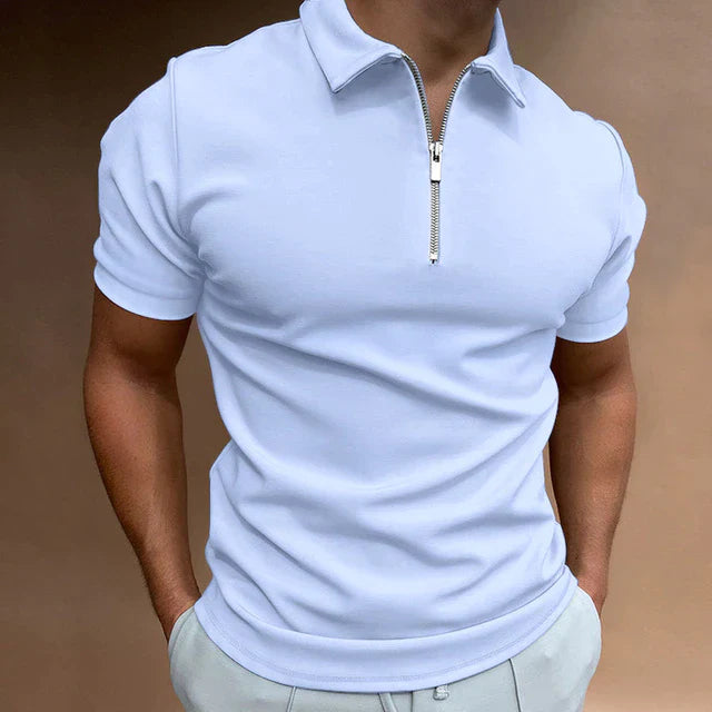 Men's Zip Polo | Versatile Casual Comfort