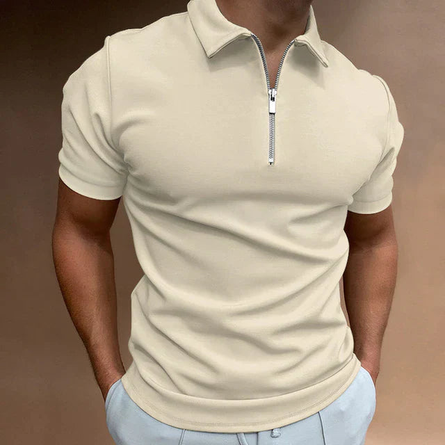Men's Zip Polo | Versatile Casual Comfort