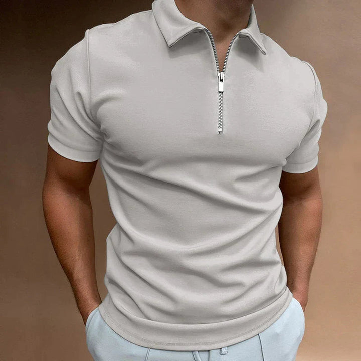 Men's Zip Polo | Versatile Casual Comfort