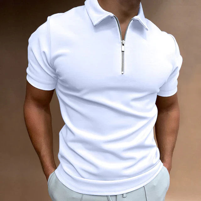 Men's Zip Polo | Versatile Casual Comfort