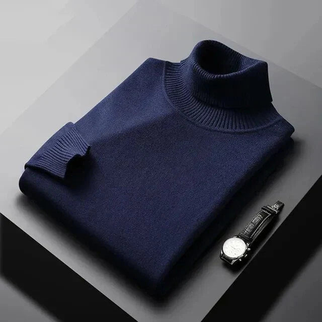 Geoffrey | Roll Neck Jumper