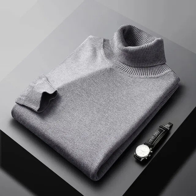 Geoffrey | Roll Neck Jumper