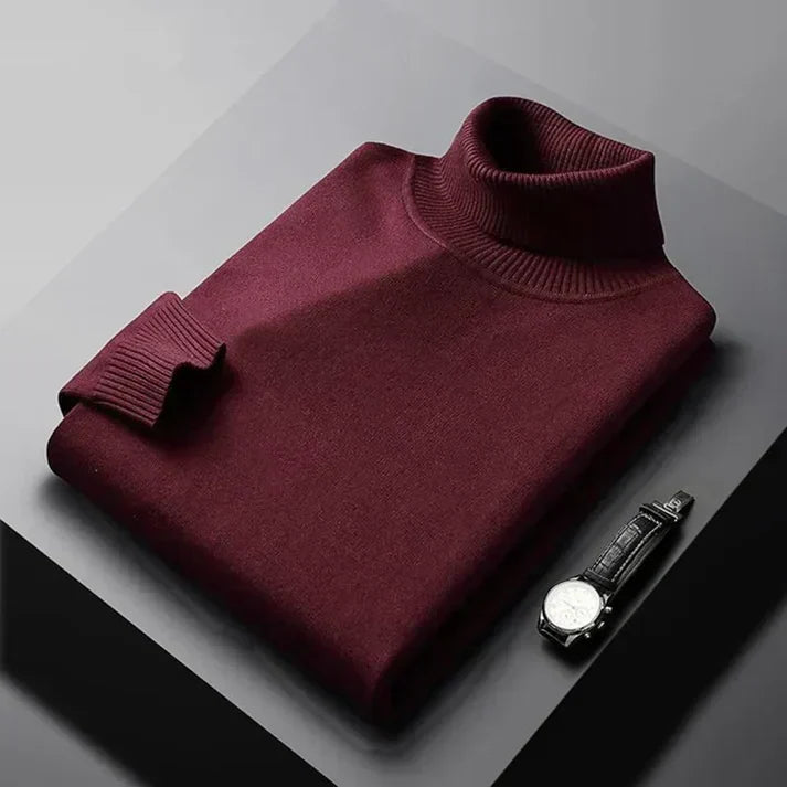 Geoffrey | Roll Neck Jumper