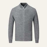Men's Merino Wool Zip Up Cardigan | Premium Comfort, Timeless Style