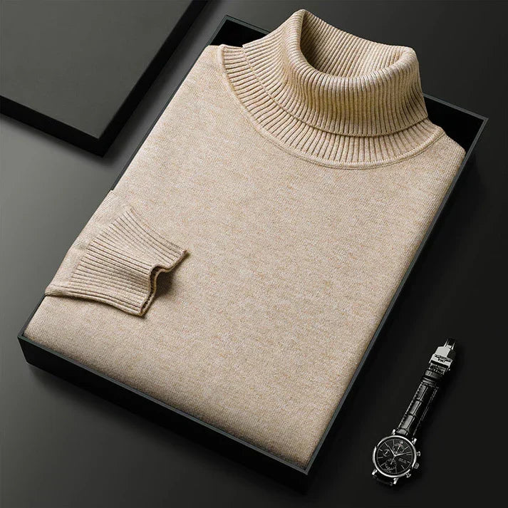 Geoffrey | Roll Neck Jumper