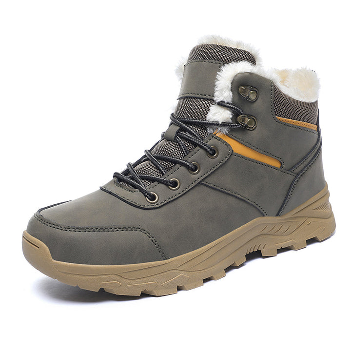 William | Water-Resistant Leather Winter Boots