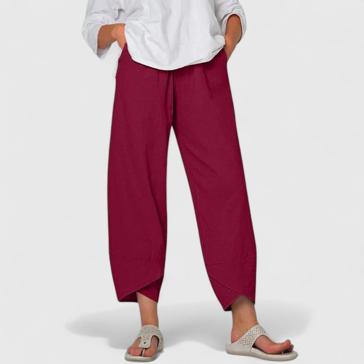 Prism | Women's Elegant Trousers with Unique Texture