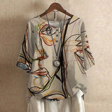 Vintage Floral Blouse | Timeless Feminine Elegance