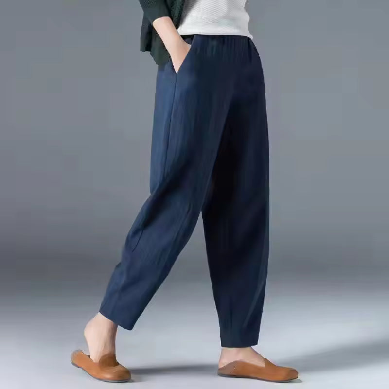 Elsie | Lightweight Relaxed Summer Trousers