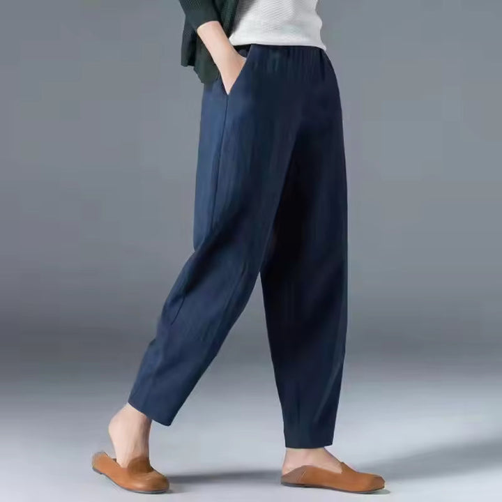 Elsie | Lightweight Relaxed Summer Trousers