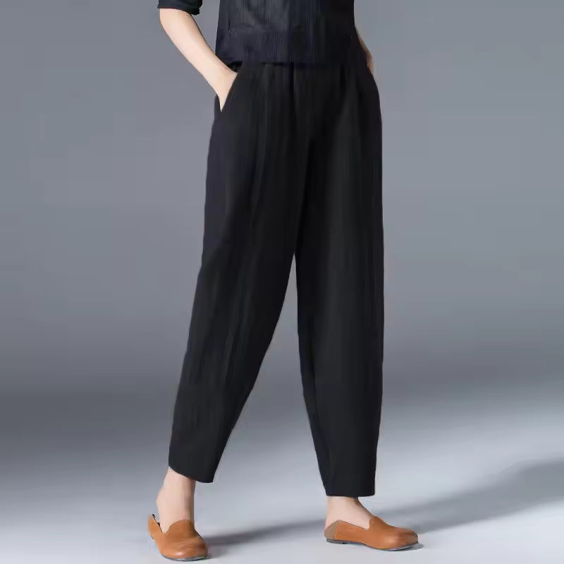 Elsie | Lightweight Relaxed Summer Trousers