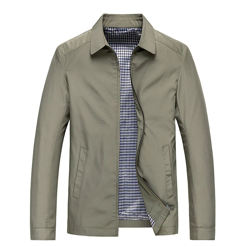 Scott | Weather-Resistant Collared Zip Jacket