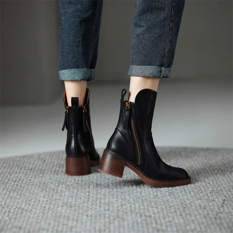 Rachel | Versatile Ankle Boots for Office to Evening