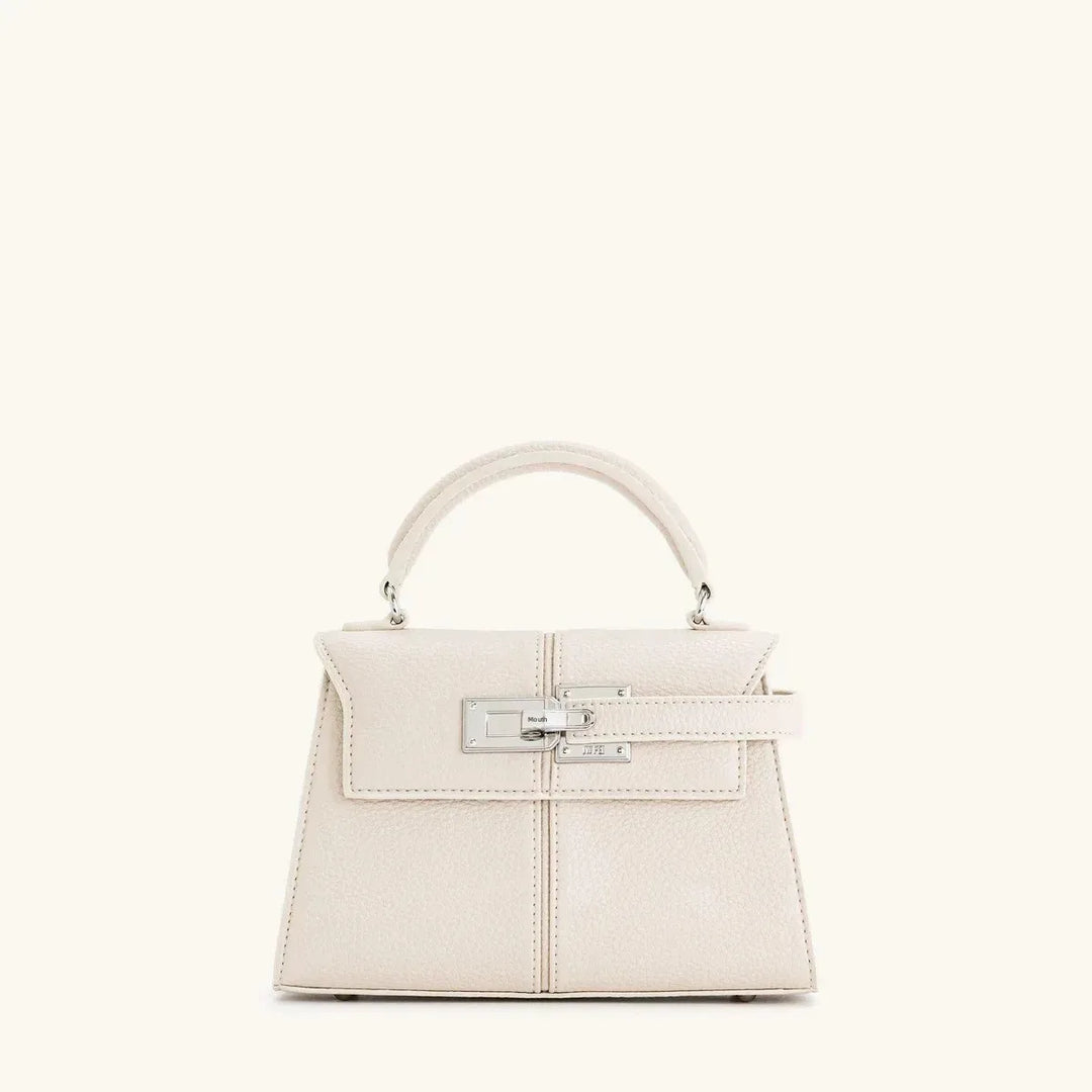 Charlotte | Structured Leather Crossbody Bag