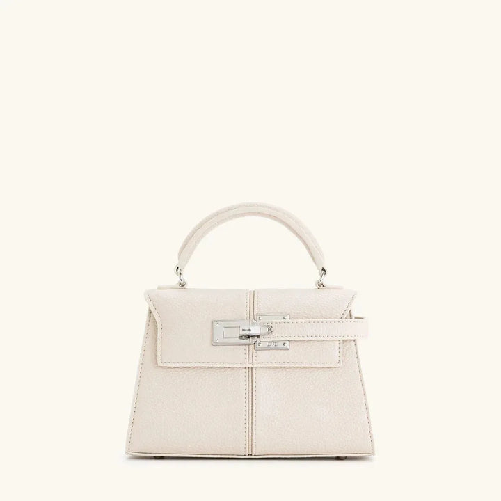 Charlotte | Structured Leather Crossbody Bag
